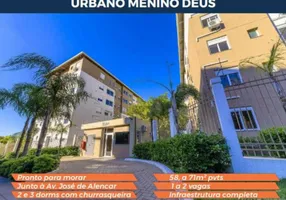 Foto 1 de Apartamento com 3 Quartos à venda, 72m² em Menino Deus, Porto Alegre