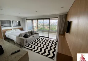 Foto 1 de Flat com 1 Quarto para alugar, 46m² em Pinheiros, São Paulo