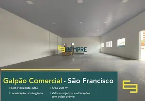 Foto 1 de Galpão/Depósito/Armazém para alugar, 152m² em São Francisco, Belo Horizonte