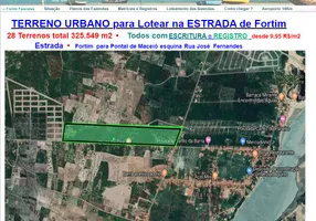 Foto 1 de à venda, 325000m² em Barra, Fortim