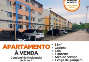 Foto 1 de Apartamento com 3 Quartos à venda, 66m² em Distrito Industrial I, Manaus