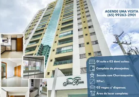 Foto 1 de Apartamento com 3 Quartos à venda, 117m² em Alvorada, Cuiabá