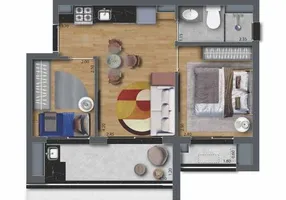 Foto 1 de Apartamento com 2 Quartos à venda, 41m² em Saúde, São Paulo