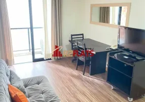 Foto 1 de Flat com 1 Quarto para alugar, 45m² em Moema, São Paulo