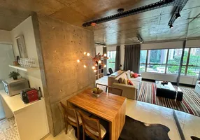 Foto 1 de Apartamento com 1 Quarto para venda ou aluguel, 70m² em Cidade Monções, São Paulo