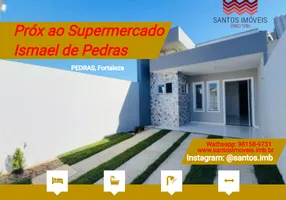 Foto 1 de Casa com 3 Quartos à venda, 87m² em Pedras, Fortaleza