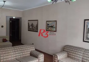 Foto 1 de Apartamento com 3 Quartos para venda ou aluguel, 127m² em Gonzaga, Santos