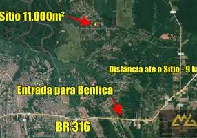 Foto 1 de Fazenda/Sítio com 4 Quartos à venda, 10000m² em Benfica, Benevides