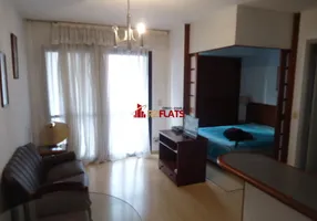 Foto 1 de Flat com 1 Quarto para alugar, 35m² em Moema, São Paulo