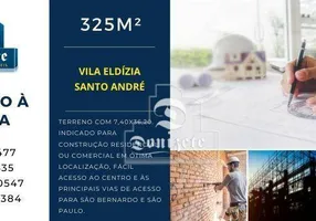 Foto 1 de Lote/Terreno à venda, 325m² em Vila Eldizia, Santo André