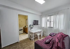 Foto 1 de Apartamento com 1 Quarto para alugar, 41m² em Campo da Aviação, Praia Grande