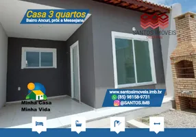 Foto 1 de Casa com 3 Quartos à venda, 86m² em Ancuri, Fortaleza