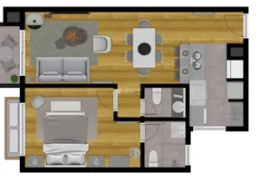 Foto 1 de Apartamento com 1 Quarto à venda, 60m² em Vila Suzana, Canela