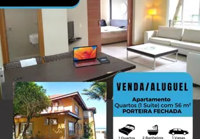 Foto 1 de Apartamento com 1 Quarto para venda ou aluguel, 56m² em Rio Vermelho, Salvador