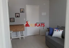 Foto 1 de Flat com 1 Quarto à venda, 37m² em Moema, São Paulo