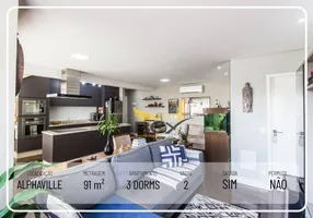 Foto 1 de Apartamento com 3 Quartos para alugar, 91m² em Alphaville Empresarial, Barueri