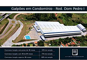 Foto 1 de Galpão/Depósito/Armazém para alugar, 1685m² em Sitio Moenda, Itatiba