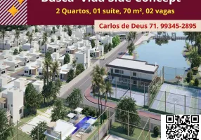 Foto 1 de Casa de Condomínio com 2 Quartos à venda, 70m² em Abrantes, Camaçari