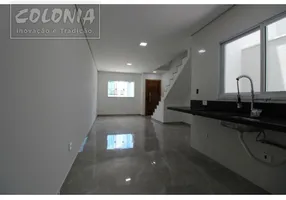 Foto 1 de Sobrado com 3 Quartos à venda, 135m² em Vila Camilopolis, Santo André