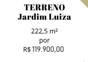 Foto 1 de Lote/Terreno à venda, 222m² em Jardim Luiza II, Franca