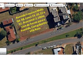 Foto 1 de Lote/Terreno à venda, 2100m² em Vila Rosa, Goiânia