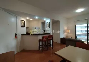 Foto 1 de Flat com 1 Quarto para alugar, 42m² em Vila Nova Conceição, São Paulo