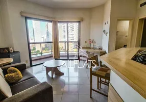 Foto 1 de Flat com 1 Quarto para alugar, 42m² em Morumbi, São Paulo
