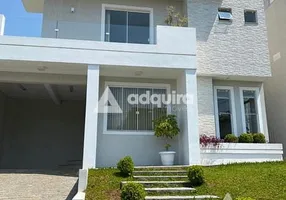Foto 1 de Casa de Condomínio com 3 Quartos para venda ou aluguel, 200m² em Jardim Carvalho, Ponta Grossa