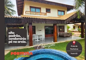 Foto 1 de Casa de Condomínio com 6 Quartos à venda, 260m² em Flecheiras, Trairi