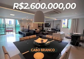 Foto 1 de Apartamento com 3 Quartos à venda, 216m² em Cabo Branco, João Pessoa