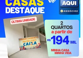Foto 1 de Casa com 2 Quartos à venda, 65m² em Viena Justinopolis, Ribeirão das Neves