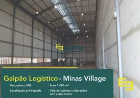 Foto 1 de Galpão/Depósito/Armazém para alugar, 1000m² em Santo Antônio, Vespasiano