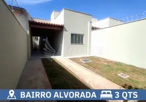 Foto 1 de Casa com 3 Quartos à venda, 100m² em Alvorada, Senador Canedo