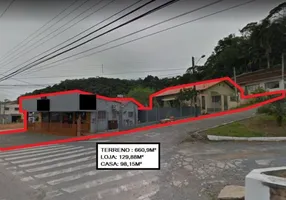 Foto 1 de Lote/Terreno à venda, 660m² em Garcia, Blumenau