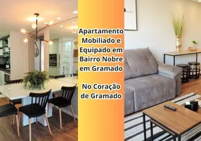 Foto 1 de Apartamento com 2 Quartos para venda ou aluguel, 70m² em Avenida Central, Gramado