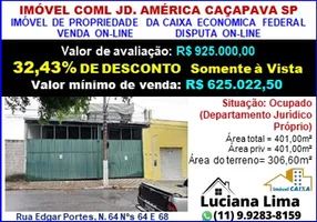 Foto 1 de Galpão/Depósito/Armazém com 1 Quarto à venda, 401m² em Jardim América, Caçapava