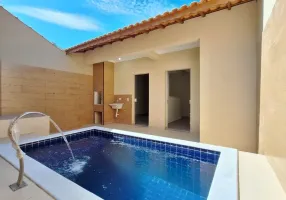 Foto 1 de Casa com 3 Quartos à venda, 88m² em Jardim Aguapeu, Mongaguá