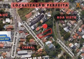 Foto 1 de Lote/Terreno à venda, 1082m² em Cabral, Curitiba