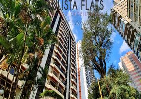 Flat com 1 Quarto para alugar, 43m²