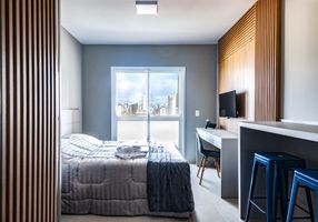 Apartamento com 1 Quarto para alugar, 22m²