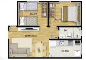 Apartamento com 2 Quartos à venda, 4266m²
