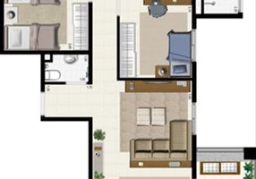 Apartamento com 4 Quartos à venda, 117m²