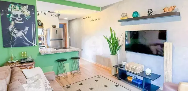 Apartamento com 1 Quarto para venda ou aluguel, 47m² no Saldanha Marinho, Petrópolis