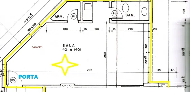 Sala Comercial para alugar, 40m² no Savassi, Belo Horizonte
