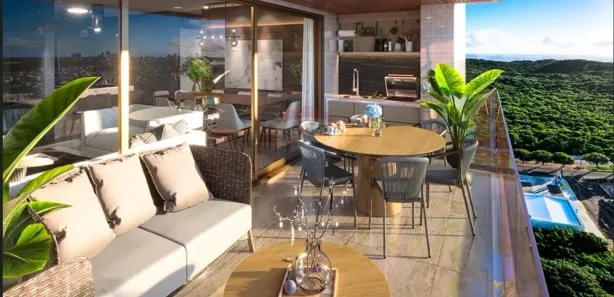 Flat com 3 Quartos à venda, 143m² no Capim Macio, Natal