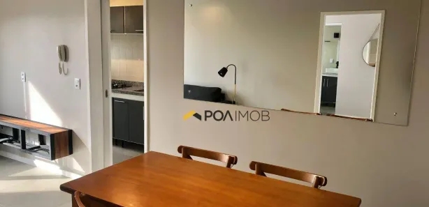 Apartamento com 1 Quarto para alugar, 49m² no Ideal, Novo Hamburgo
