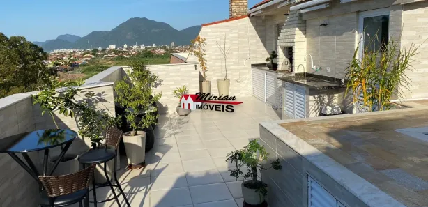 Cobertura com 3 Quartos à venda, 120m² no Balneário Três Marias, Peruíbe