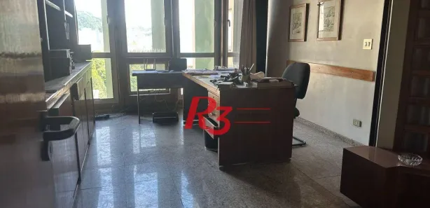 Sala Comercial para alugar, 110m² no Centro, Santos