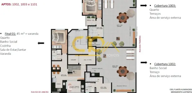 Apartamento com 2 Quartos à venda, 60m² no Lourdes, Belo Horizonte