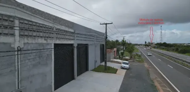 Galpão/Depósito/Armazém para alugar, 400m² no Arembepe (Abrantes), Camaçari